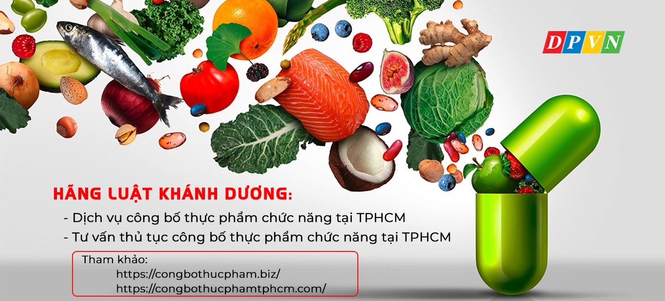 Dịch vụ công bố thực phẩm chức năng tại Tp.HCM