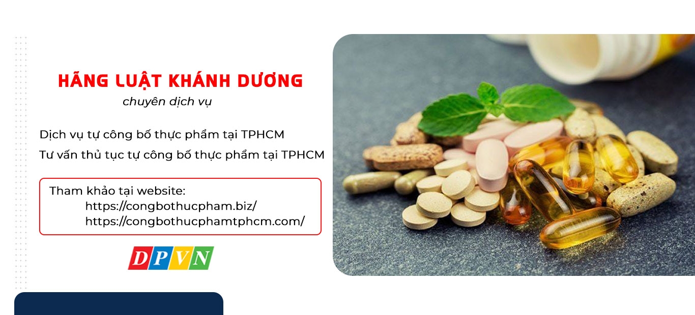 Dịch vụ tự công bố thực phẩm tại Tp.HCM